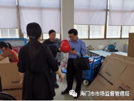 海門市市場監督管理局開展安全帽等特種勞動防護用品專項檢查，筑牢安全生產防線